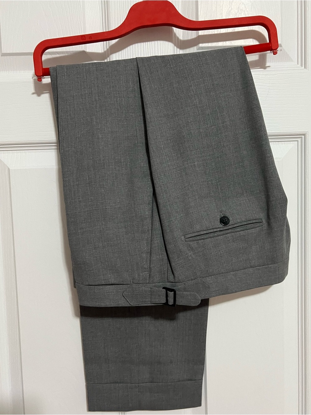 Isaia Men's Gray Dress Pants